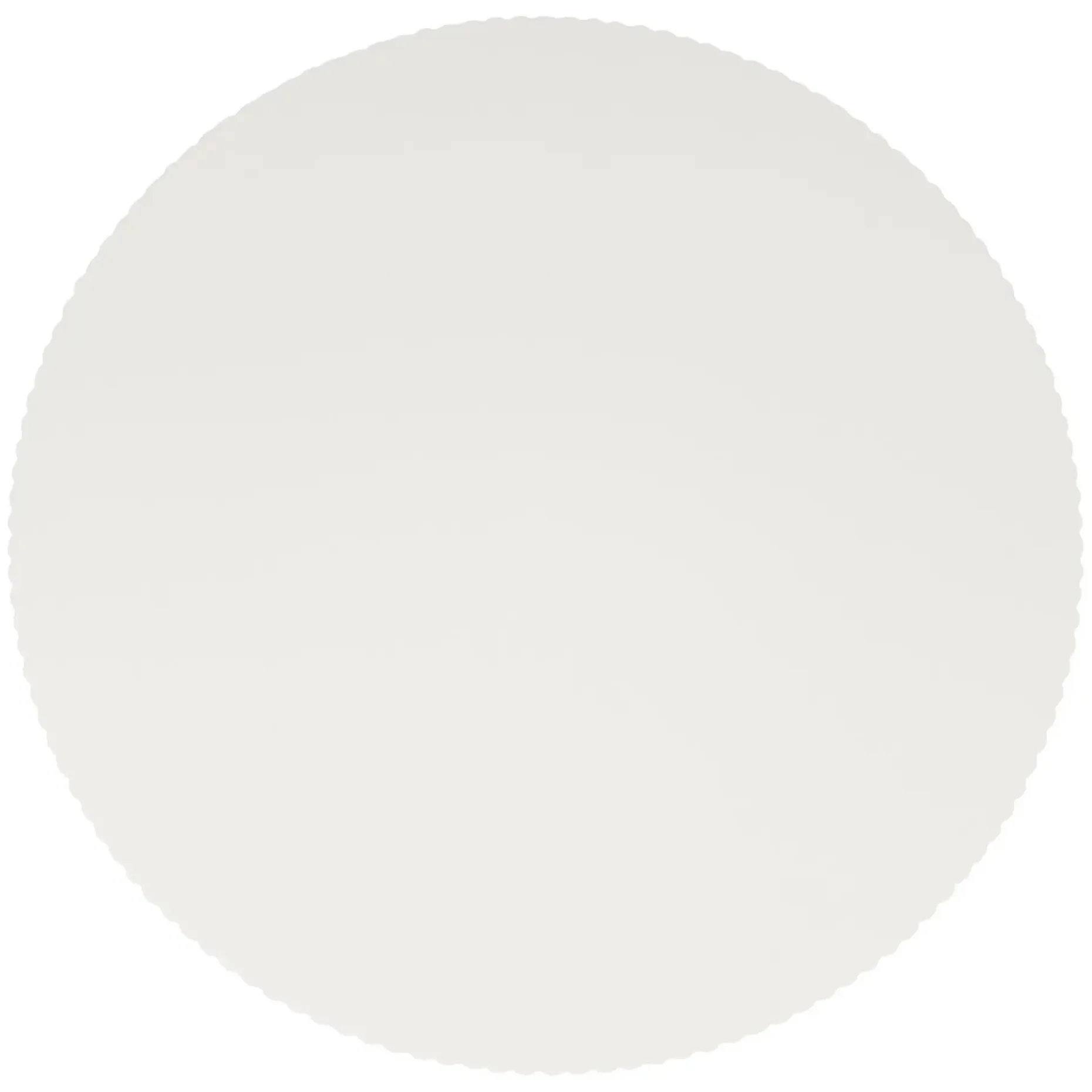 Nordens 35.5" Concrete Coffee Table - Soft White