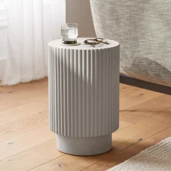 Nordens Concrete Side Table - Ridge Taupe