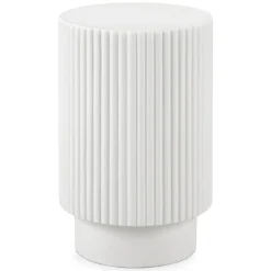 Nordens Concrete Side Table - Soft White