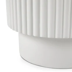 Nordens Concrete Side Table - Soft White