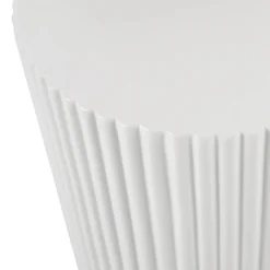 Nordens Concrete Side Table - Soft White