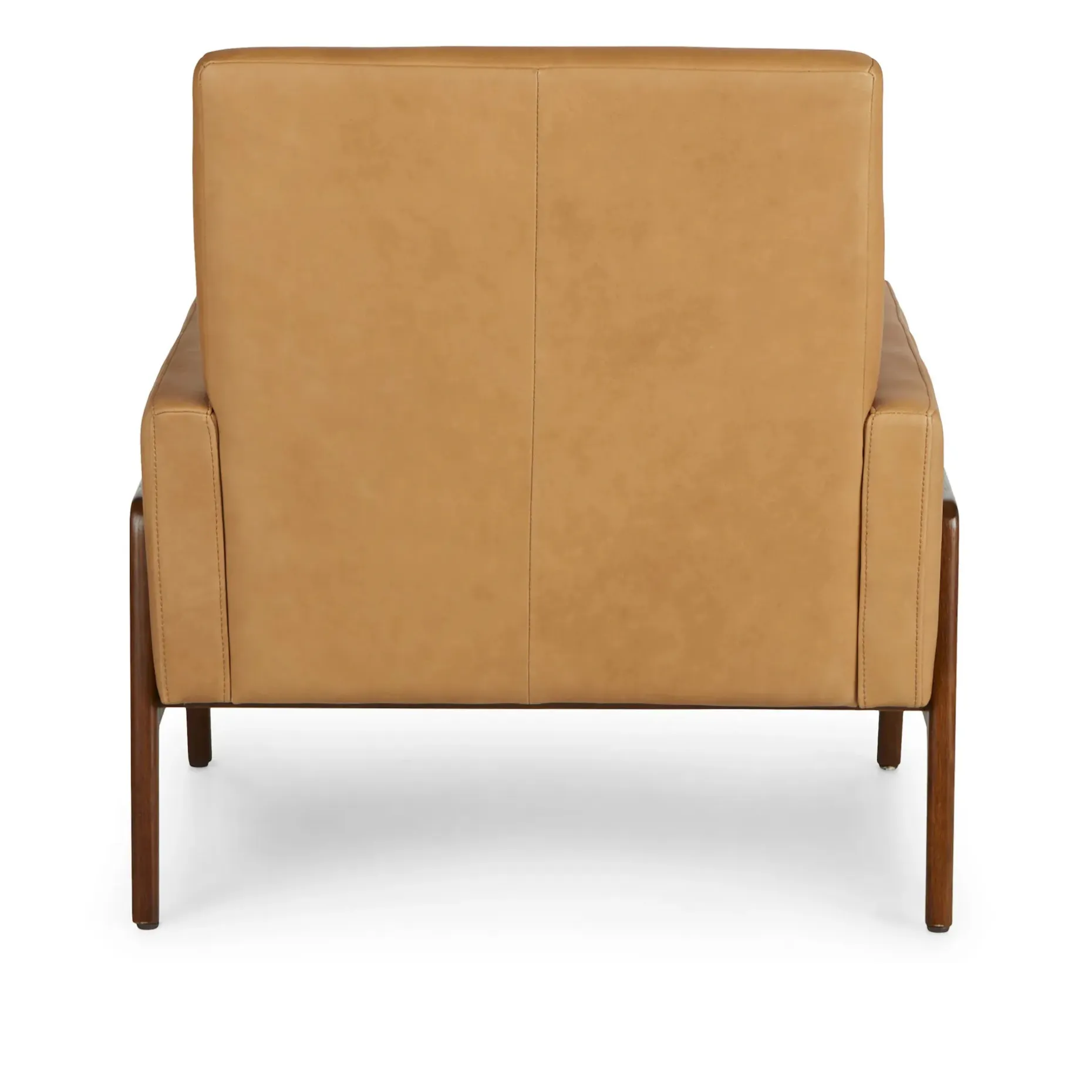 Nord 29" Leather Lounge Chair - Charme Tan