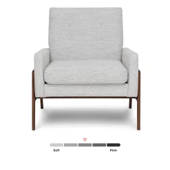 Nord 29" Lounge Chair - Galaxy Gray