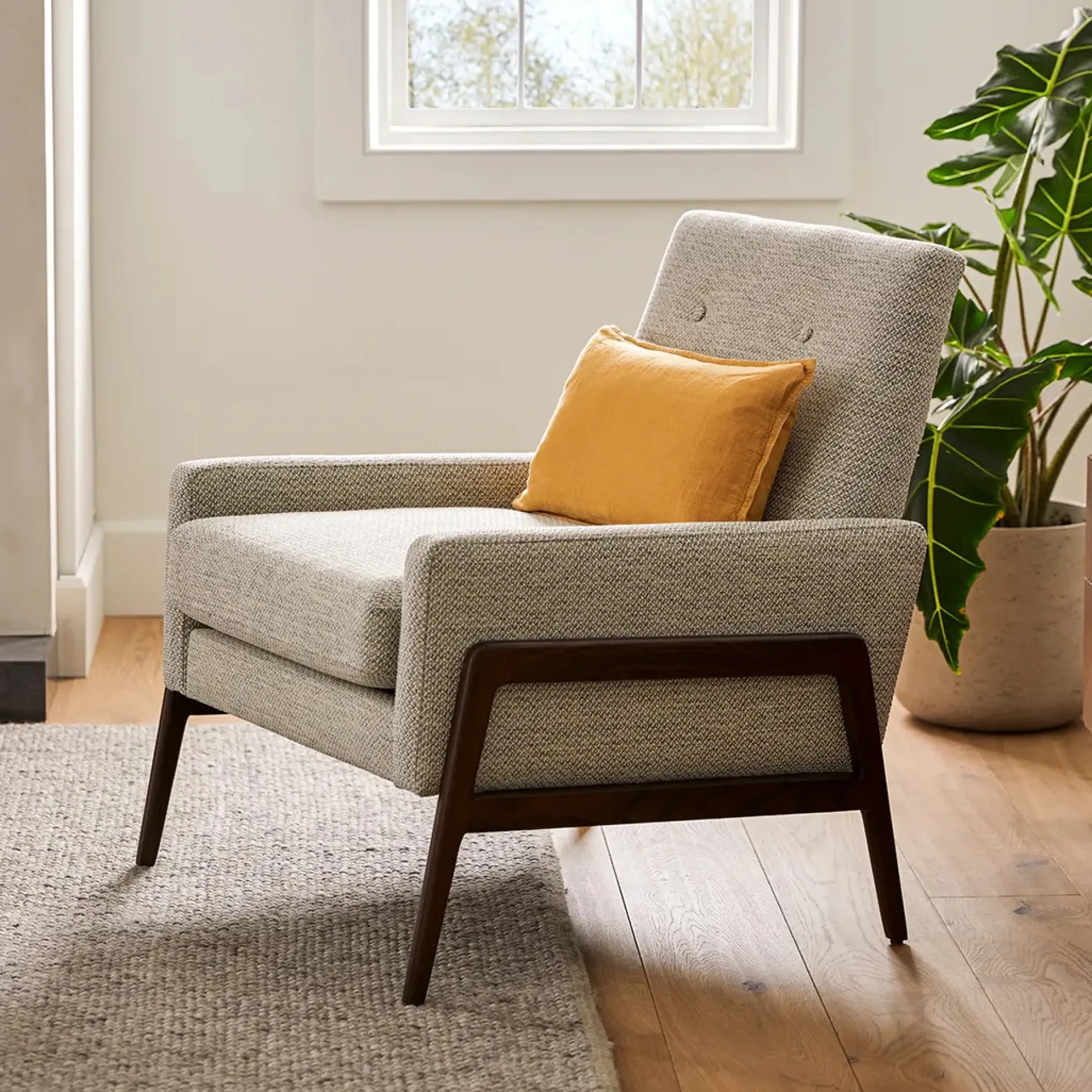 Nord 29" Lounge Chair - Galaxy Gray