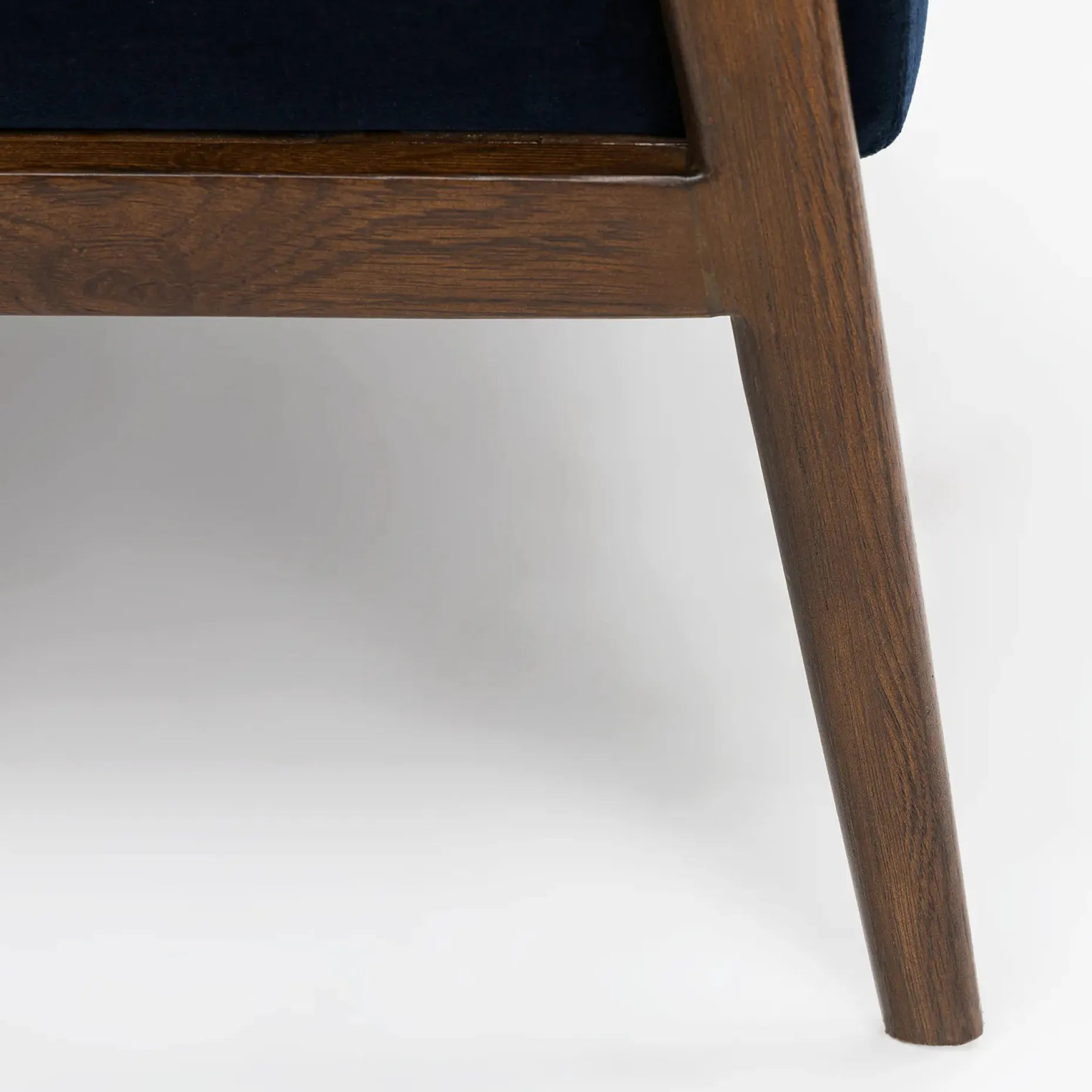 Nord 29" Velvet Lounge Chair - Cascadia Blue