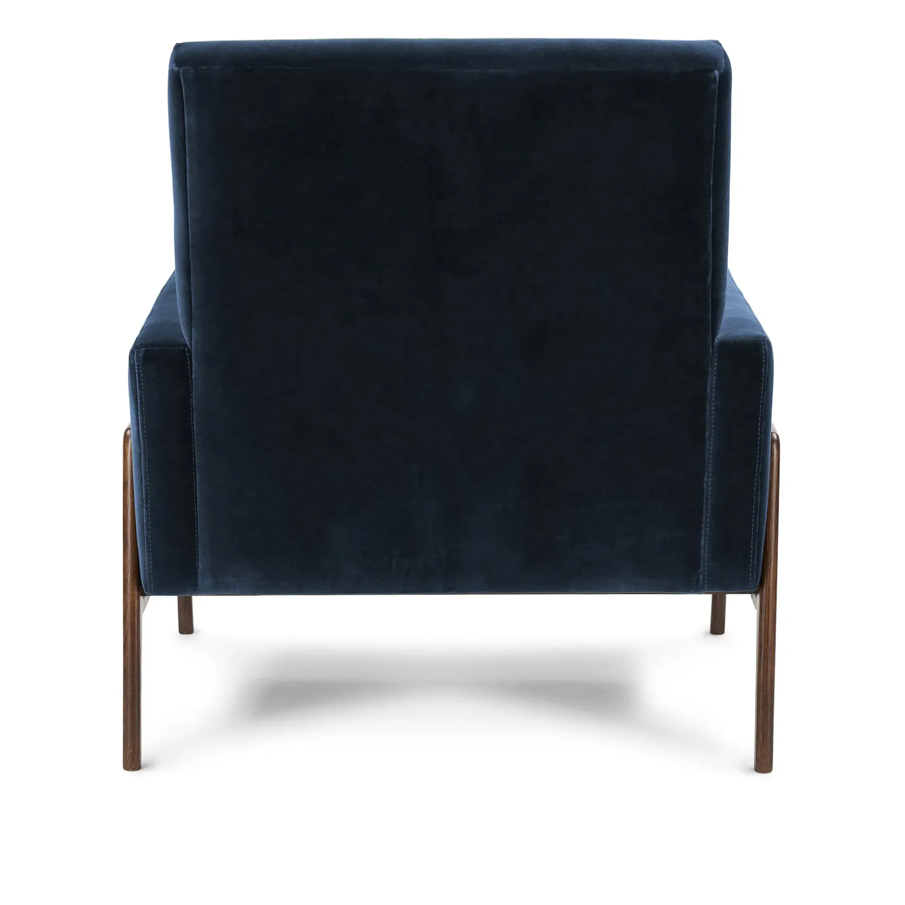 Nord 29" Velvet Lounge Chair - Cascadia Blue