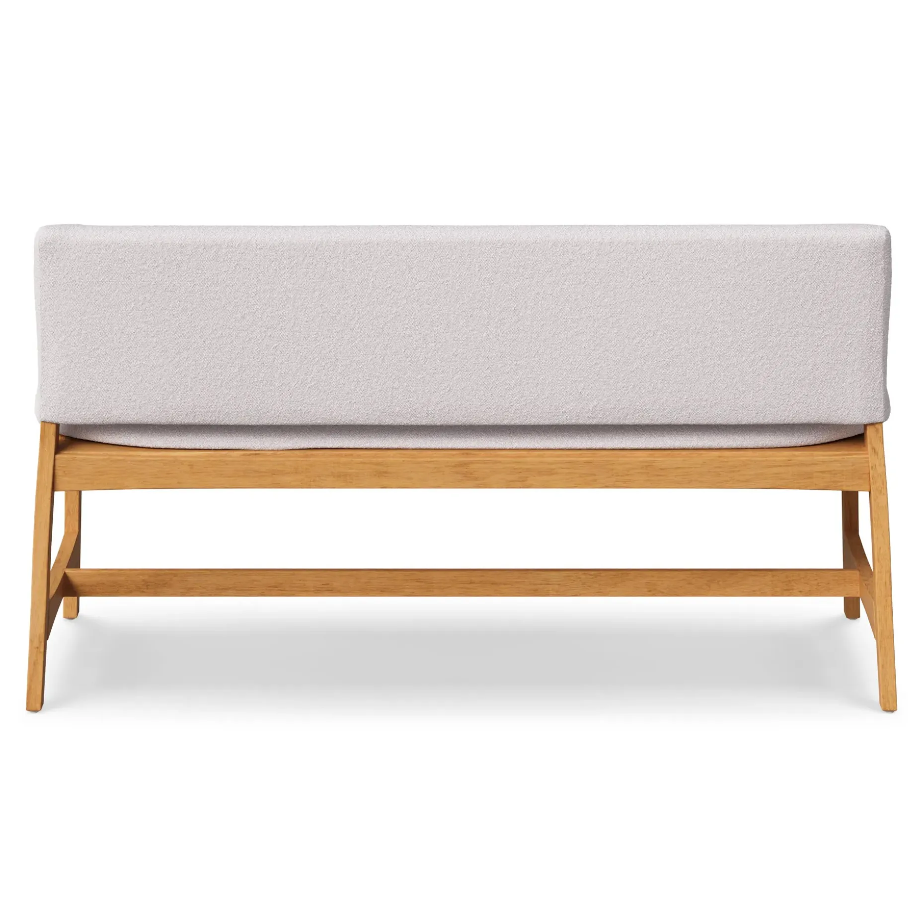 Nosh 51.5" Bench - Oak and Ratine Ivory