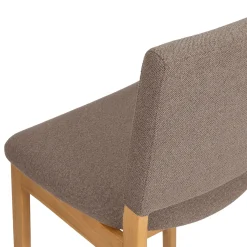 Nosh Counter Stool - Oak and Ratine Brown
