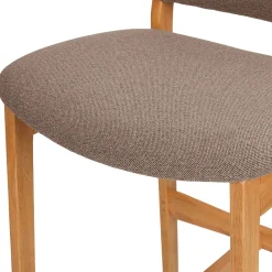 Nosh Counter Stool - Oak and Ratine Brown