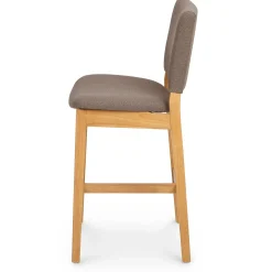 Nosh Counter Stool - Oak and Ratine Brown