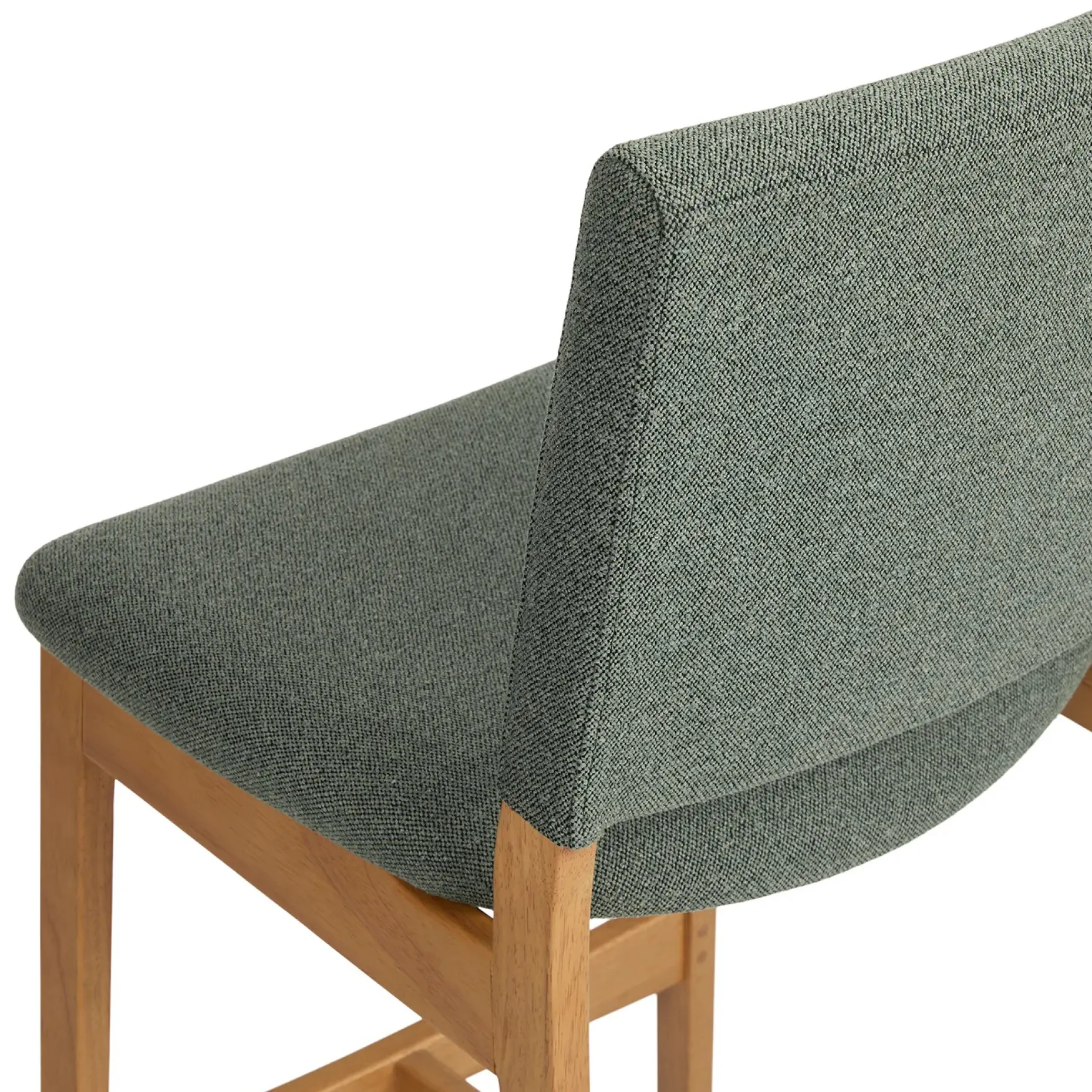 Nosh Counter Stool - Oak and Ratine Green