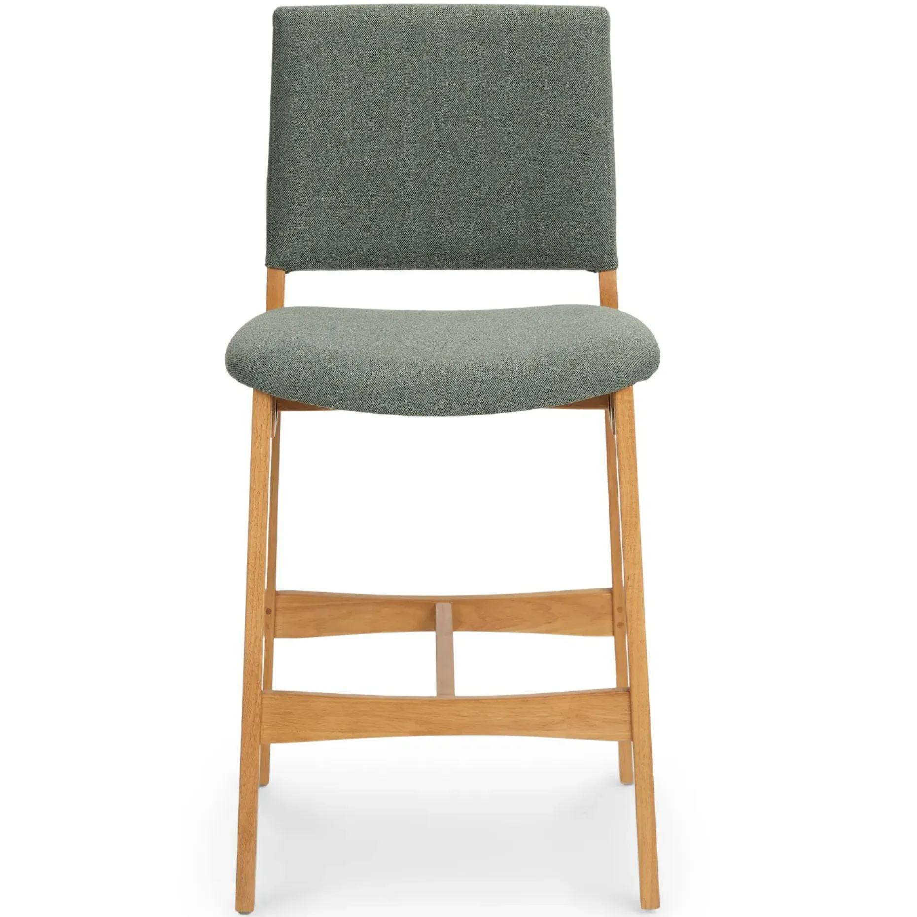 Nosh Counter Stool - Oak and Ratine Green