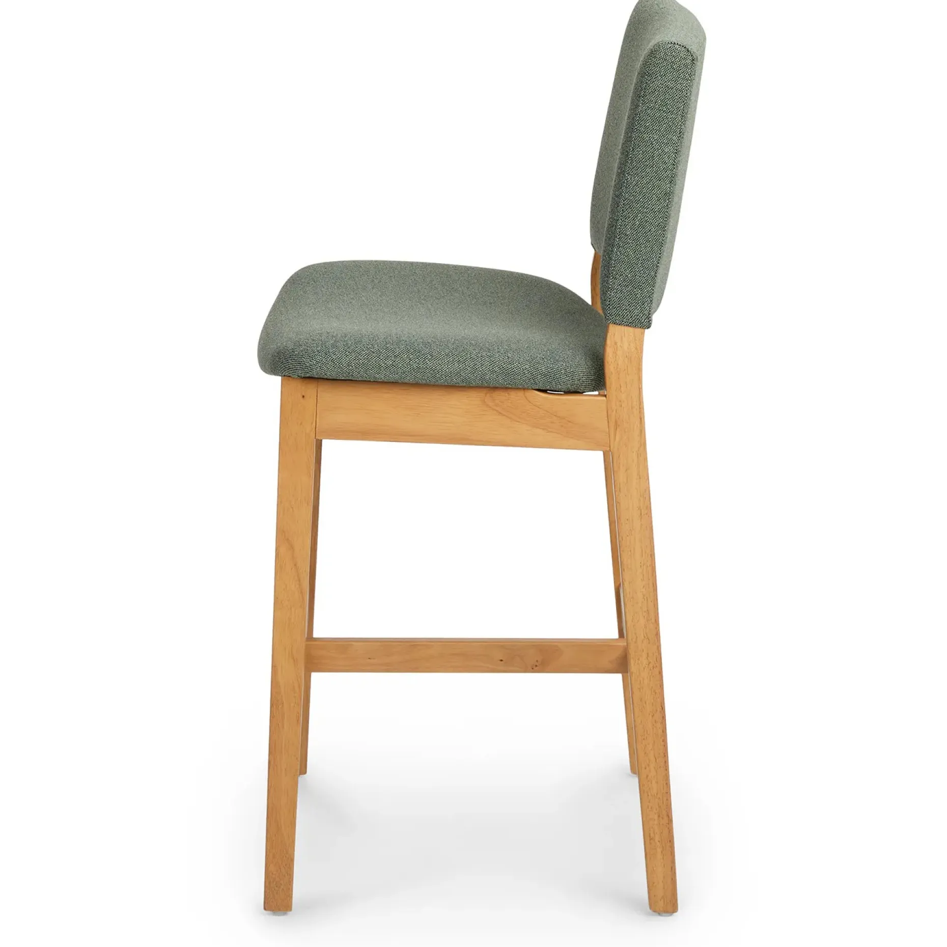Nosh Counter Stool - Oak and Ratine Green