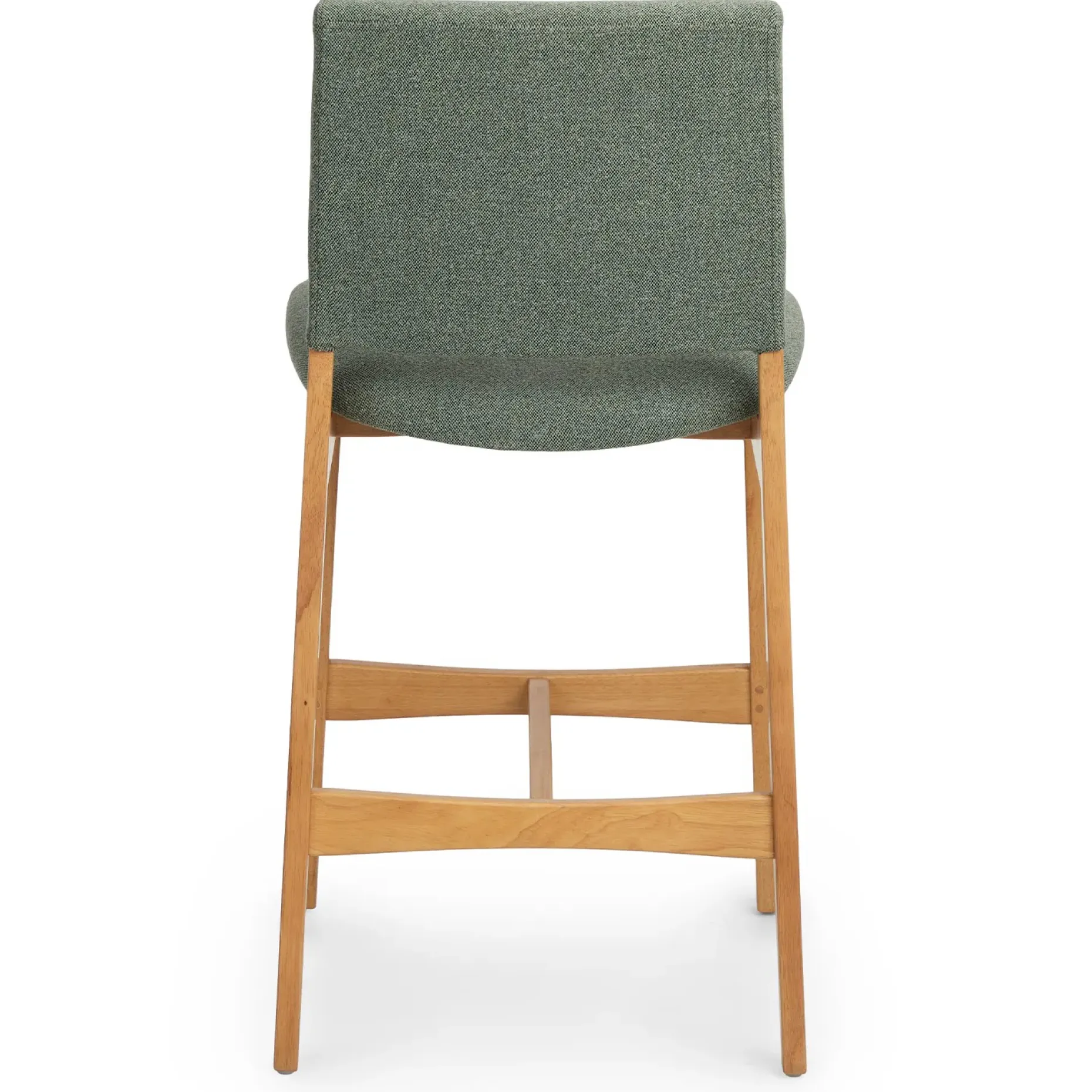 Nosh Counter Stool - Oak and Ratine Green