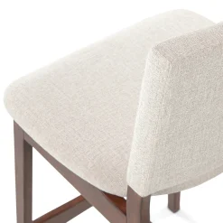 Nosh Counter Stool - Walnut and Chalk Gray