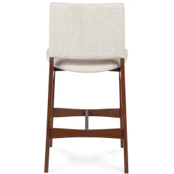 Nosh Counter Stool - Walnut and Chalk Gray