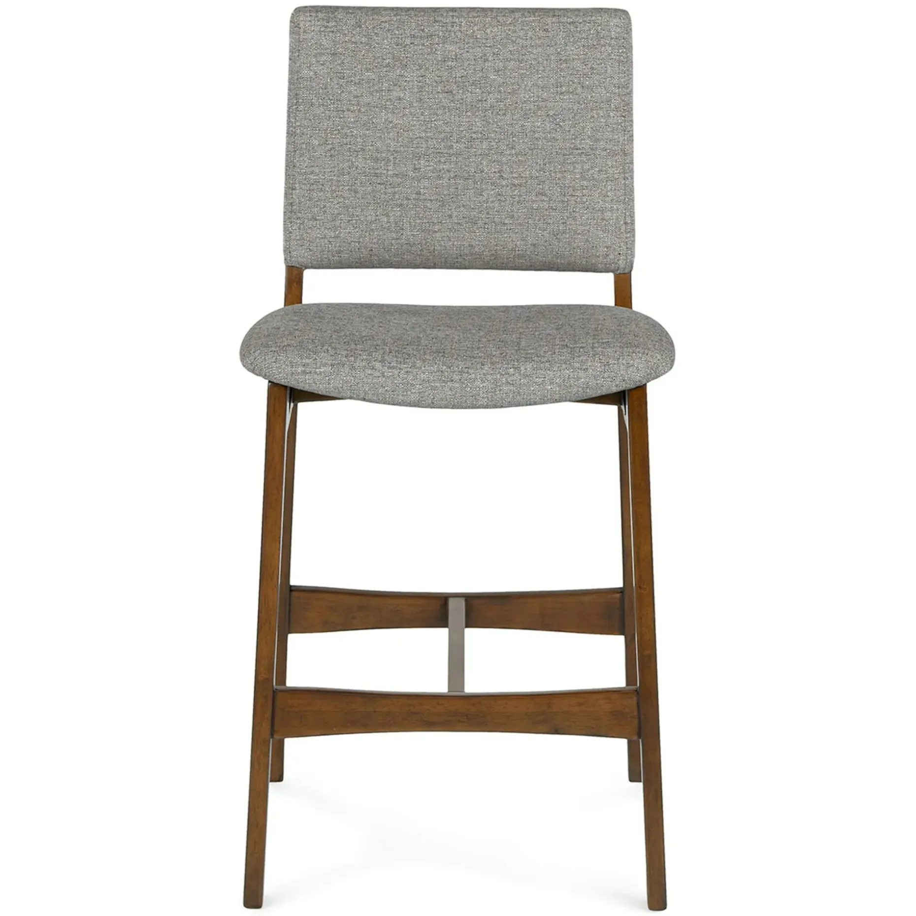 Nosh Counter Stool - Walnut and Quarry Gray