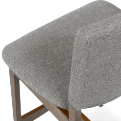 Nosh Counter Stool - Walnut and Quarry Gray