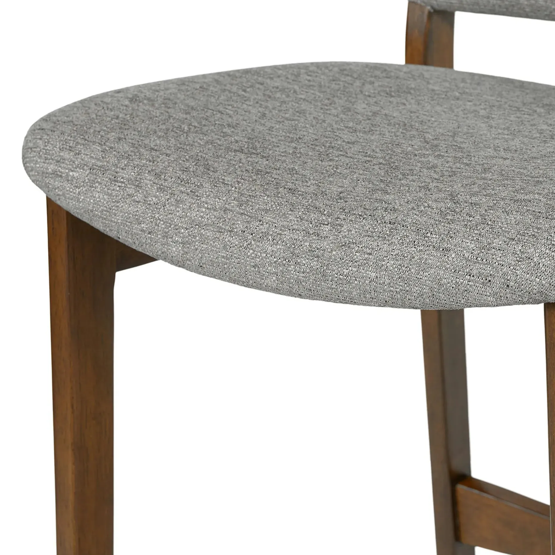 Nosh Counter Stool - Walnut and Quarry Gray