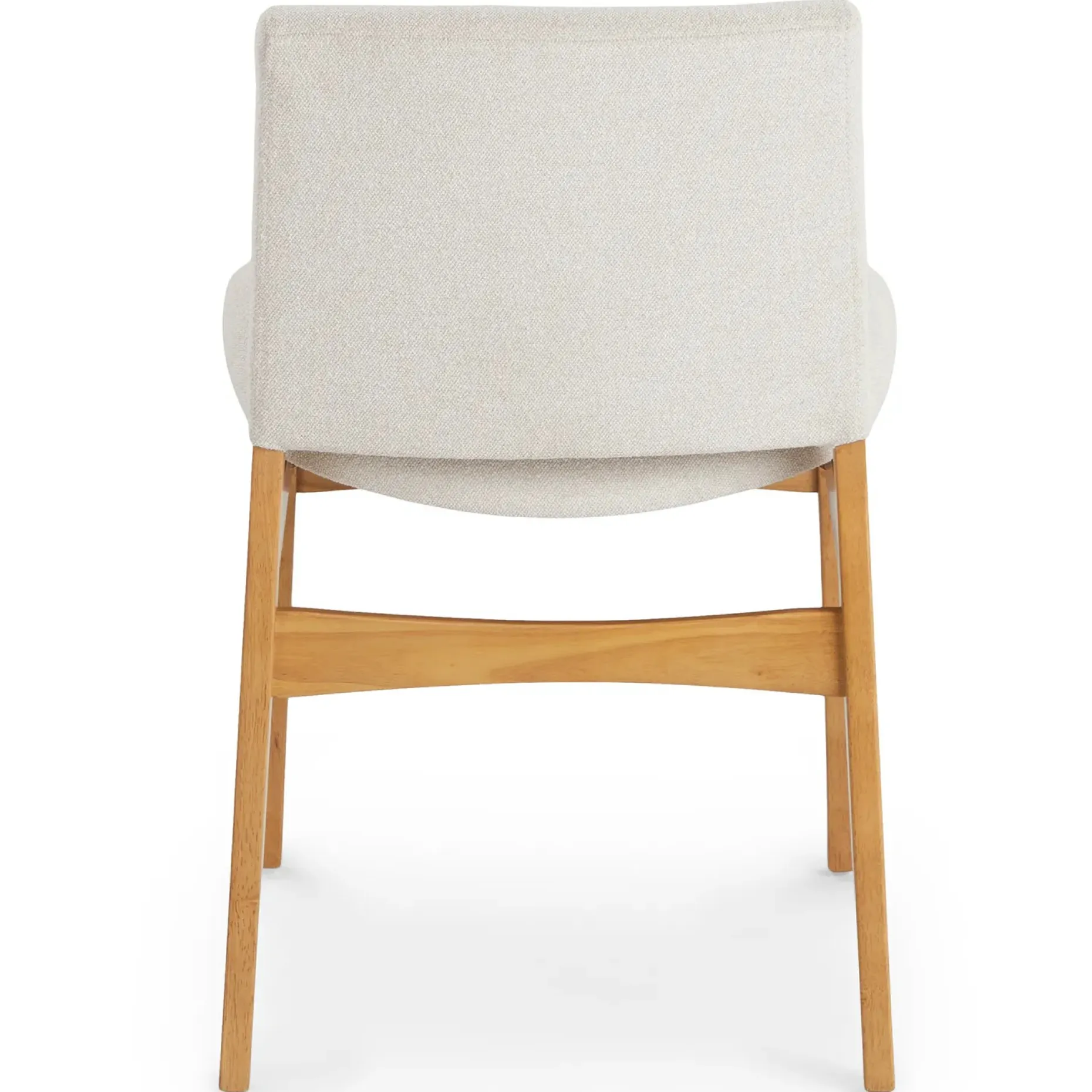 Nosh Dining Chair - Oak and Ratine Ivory