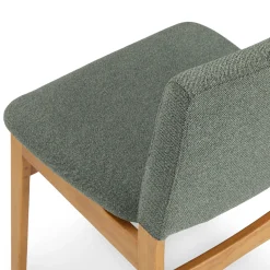 Nosh Dining Chair - Oak and Ratine Green