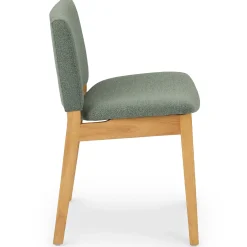 Nosh Dining Chair - Oak and Ratine Green