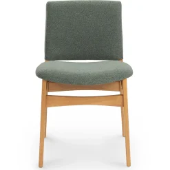 Nosh Dining Chair - Oak and Ratine Green