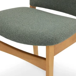 Nosh Dining Chair - Oak and Ratine Green