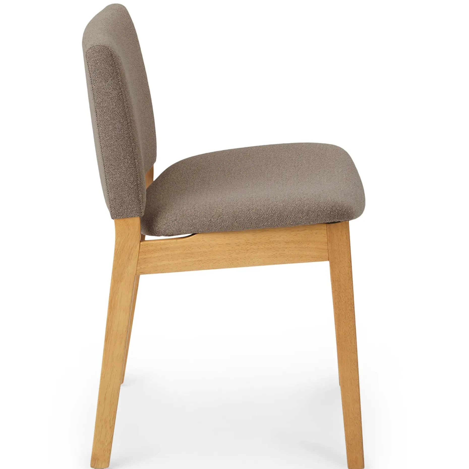 Nosh Dining Chair - Oak and Ratine Brown
