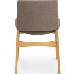 Nosh Dining Chair - Oak and Ratine Brown