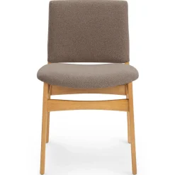 Nosh Dining Chair - Oak and Ratine Brown
