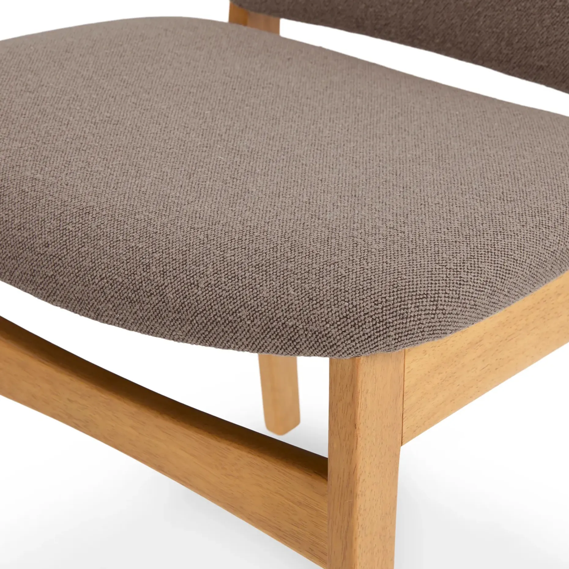 Nosh Dining Chair - Oak and Ratine Brown