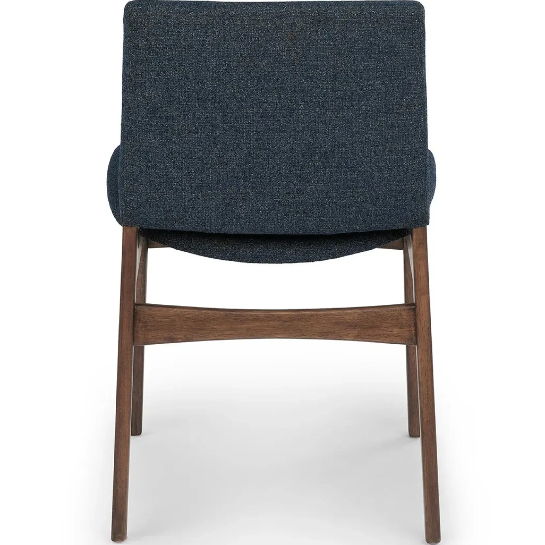 Nosh Dining Chair - Walnut and Denim Blue
