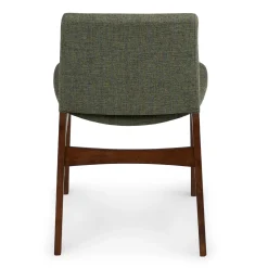 Nosh Dining Chair - Walnut and Hemlock Green