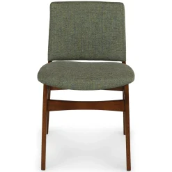 Nosh Dining Chair - Walnut and Hemlock Green