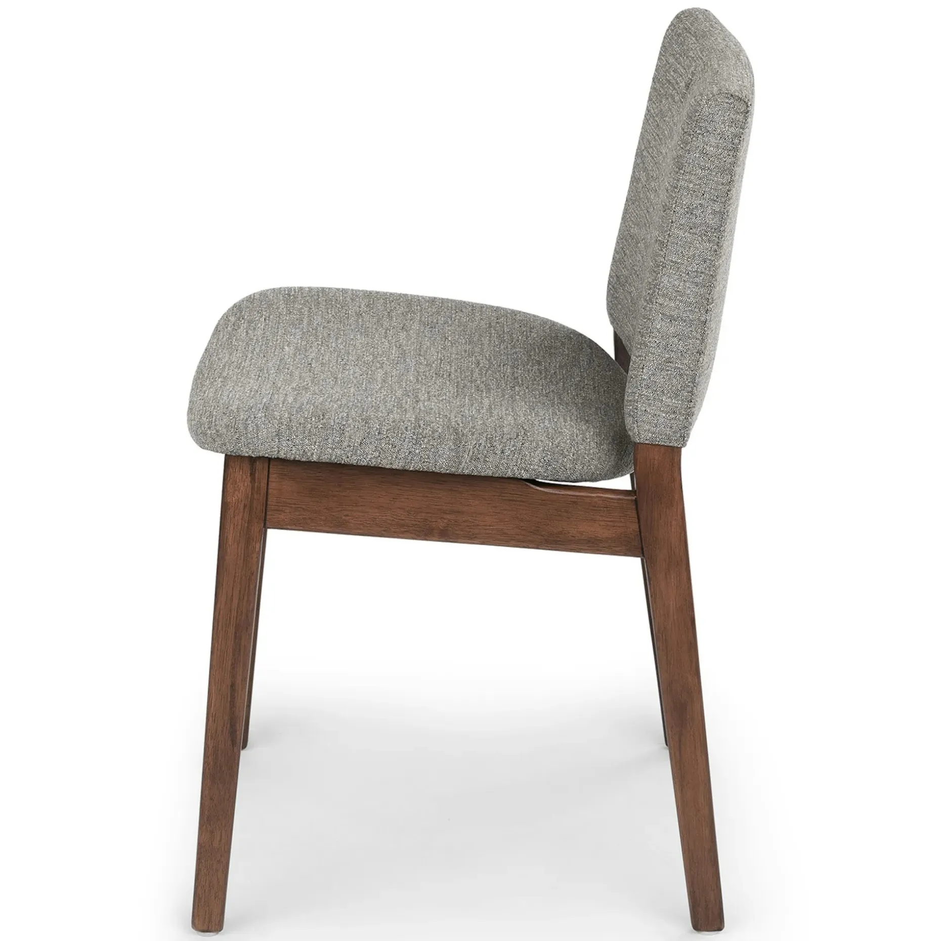 Nosh Dining Chair - Walnut and Quarry Gray