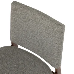 Nosh Dining Chair - Walnut and Quarry Gray