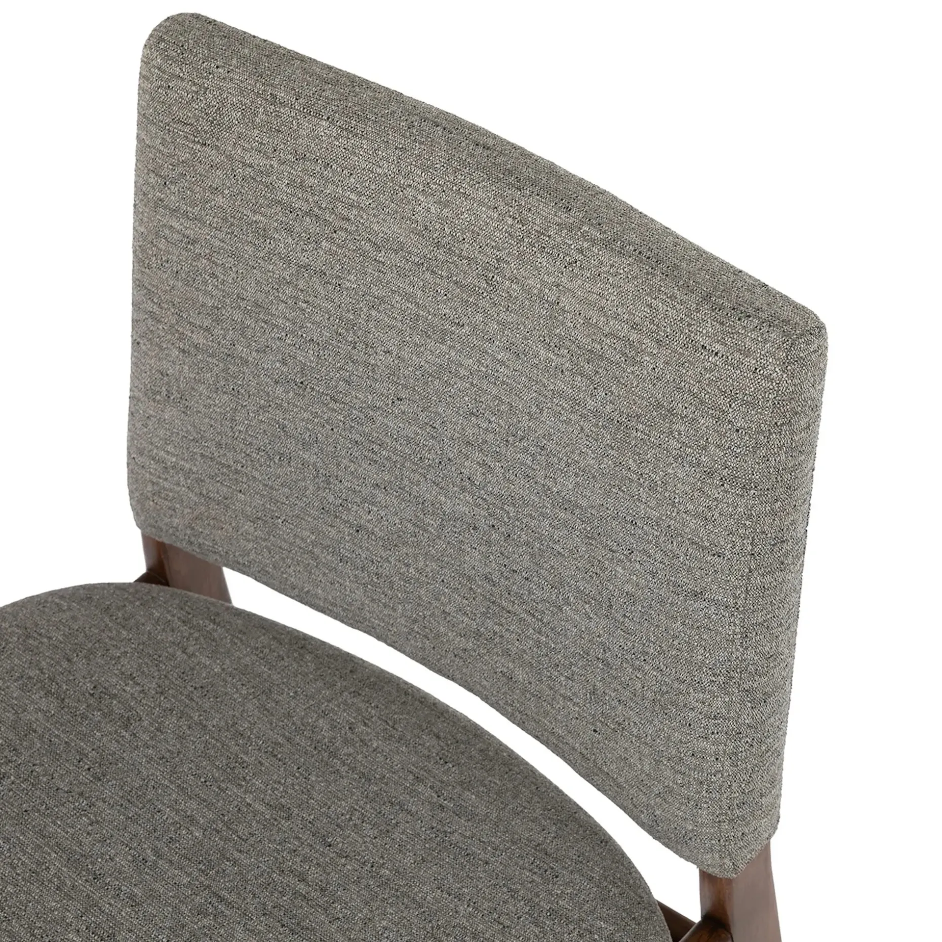 Nosh Dining Chair - Walnut and Quarry Gray