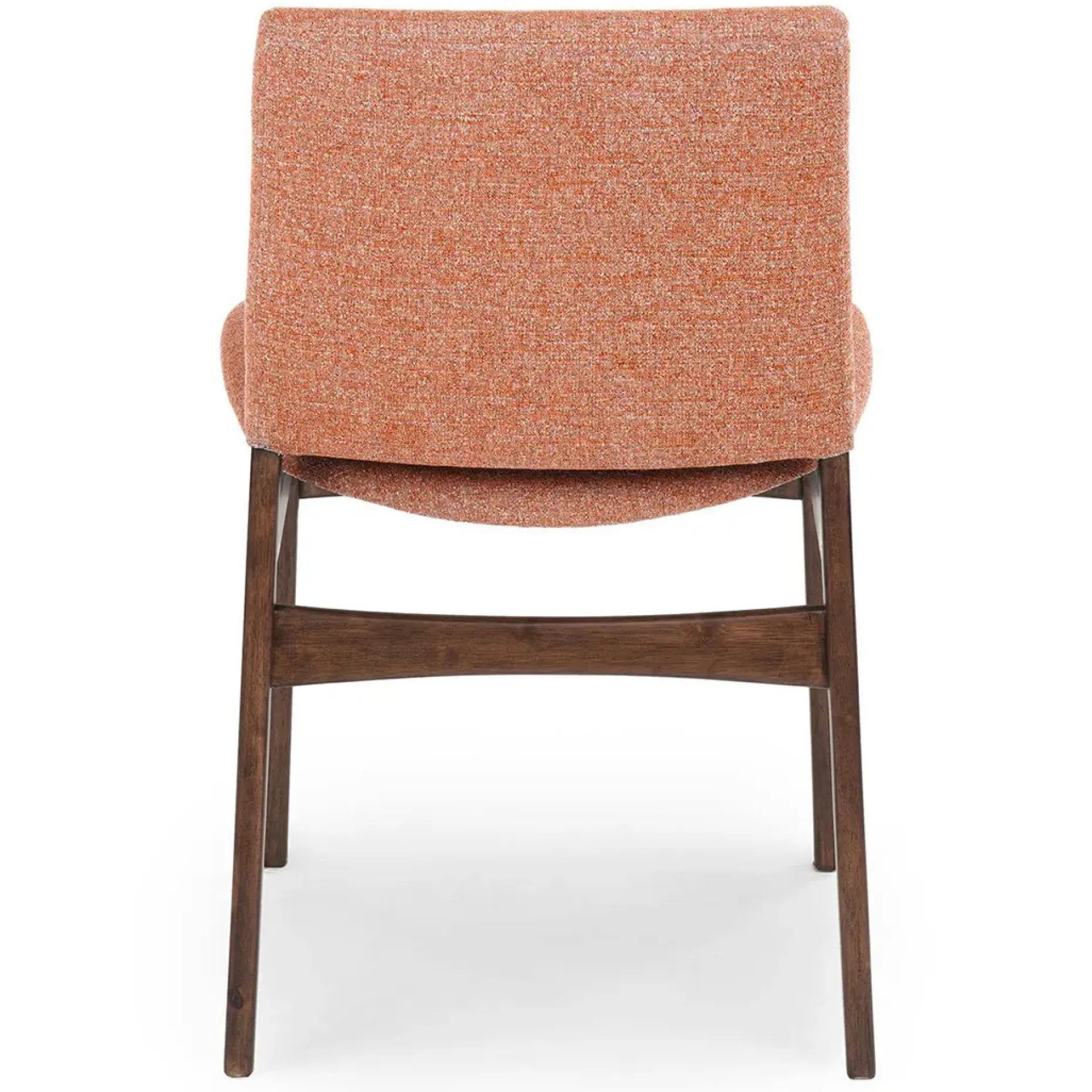 Nosh Dining Chair - Walnut and Rosehip Orange
