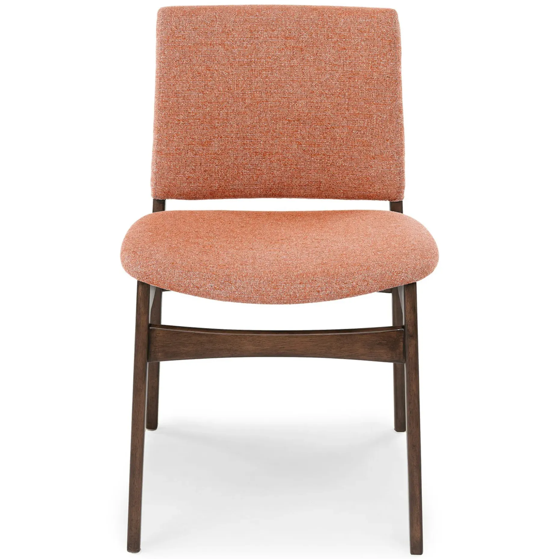 Nosh Dining Chair - Walnut and Rosehip Orange