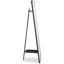Obero Floor Mirror - Black