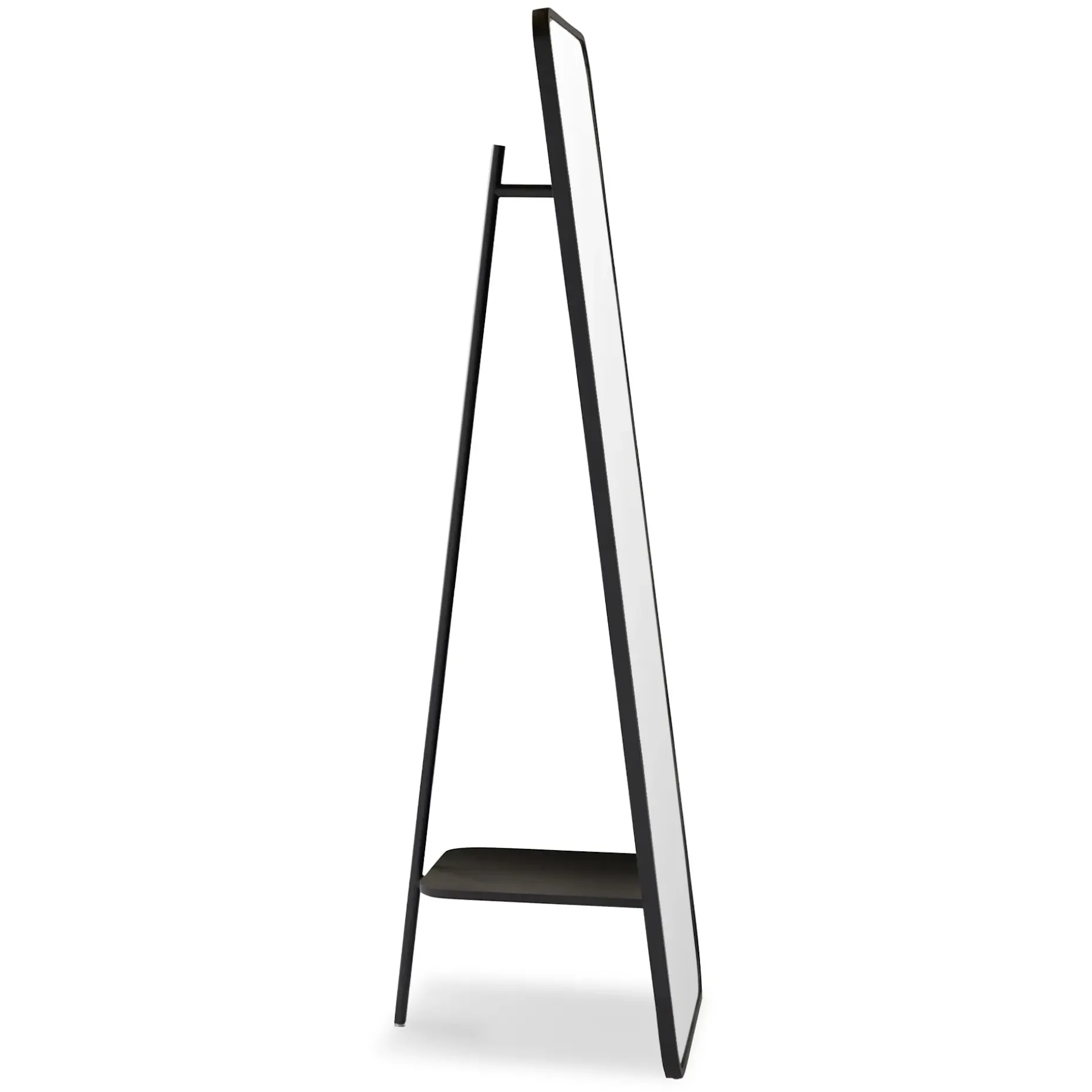 Obero Floor Mirror - Black
