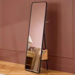 Obero Floor Mirror - Black