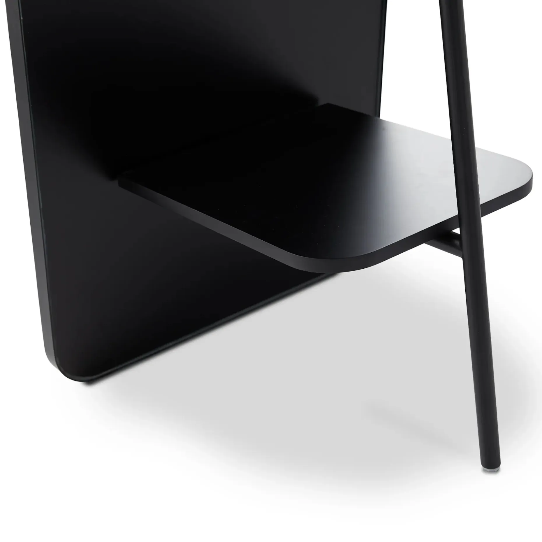 Obero Floor Mirror - Black