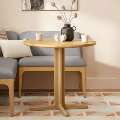 Odie Café Table - Natural Oak