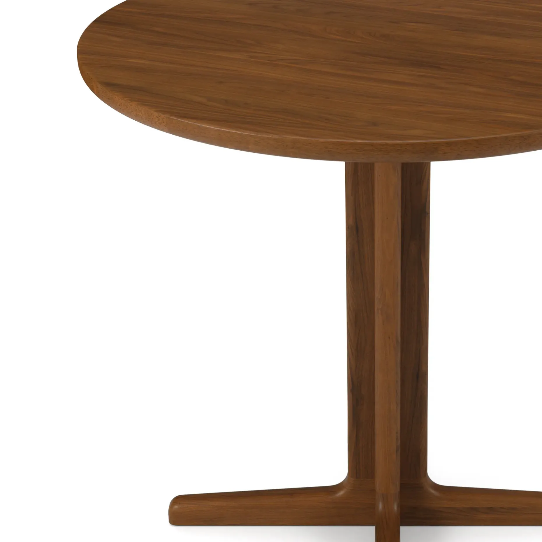 Odie Café Table - Walnut
