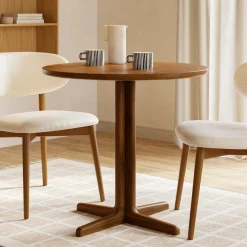 Odie Café Table - Walnut