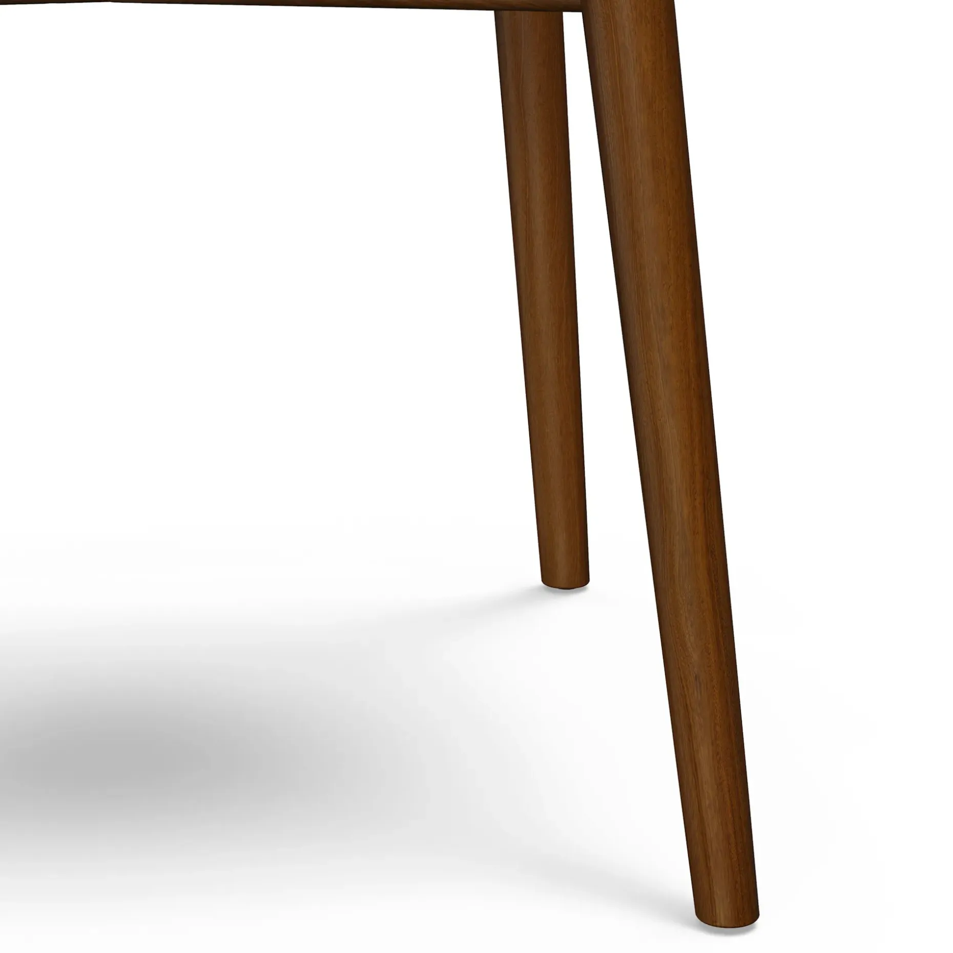 Odin Dining Chair - Walnut and Camelia Ivory