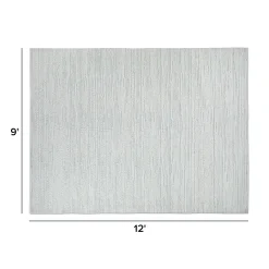 Olaf 9 x 12 Performance Rug - Textured Gray