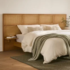 Olalla King Headboard - Oak